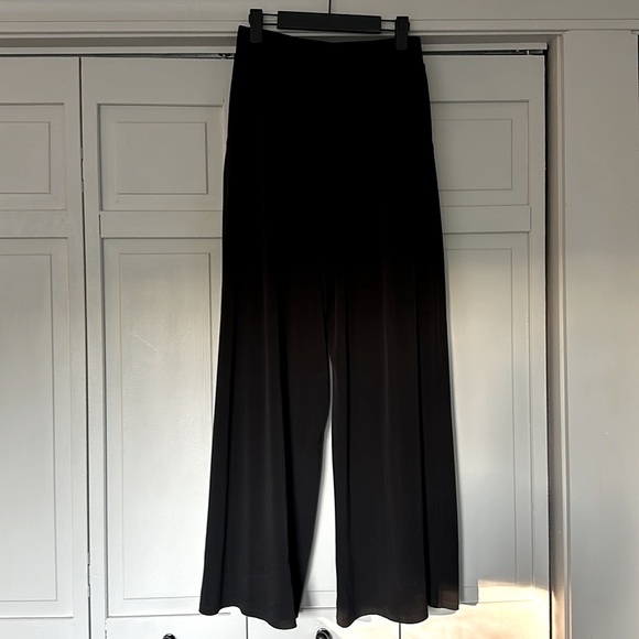 Wide leg black dress pants - Picture 3 of 4